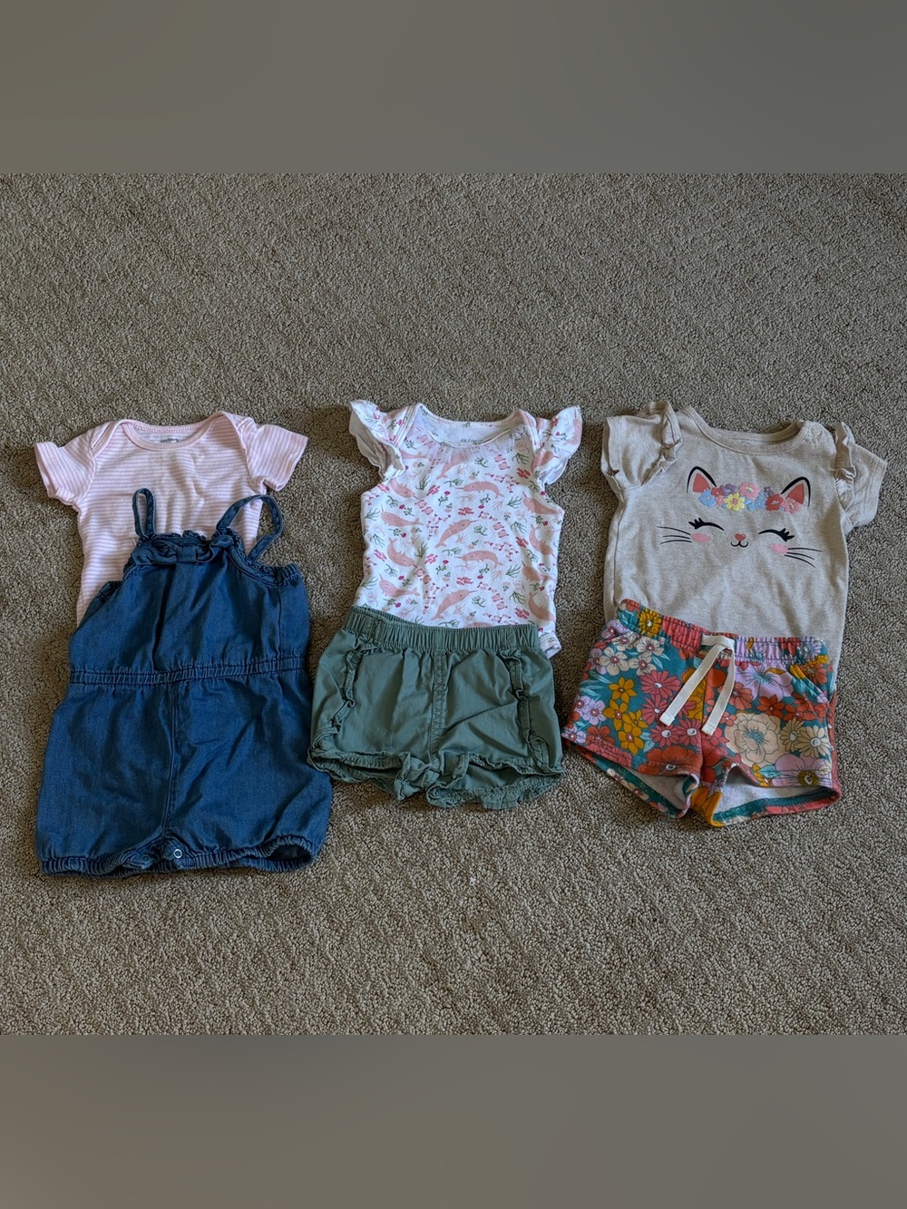 Girls 3-6mo Outfit Bundle